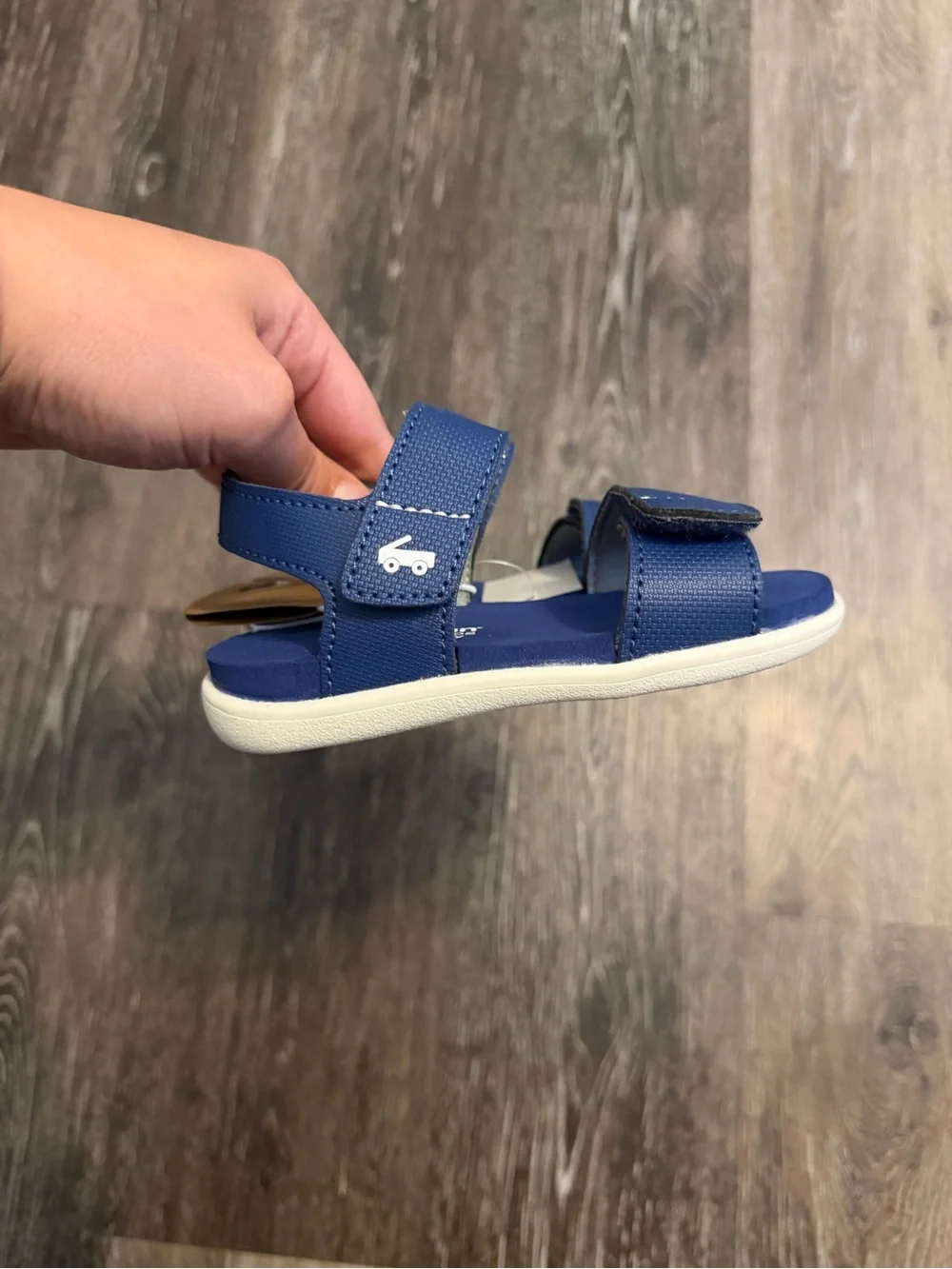 See Kai Run Jaylen Toddler Navy Blue Velcro Sandals size 7